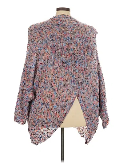 Pre-owned Andree By Unit Cardigan Sweater In Purple