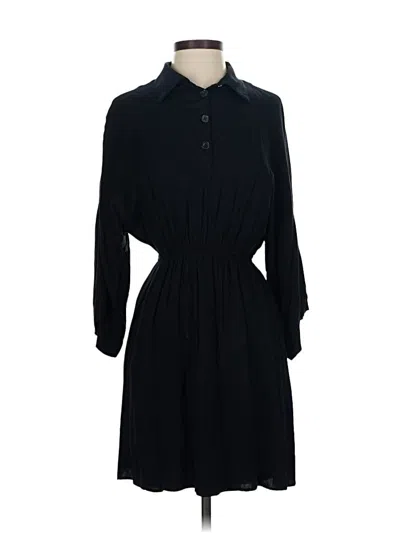Pre-owned Andree By Unit Casual Dress In Black