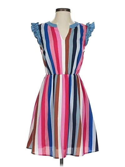 Pre-owned Andree By Unit Casual Dress In Blue