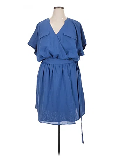 Pre-owned Andree By Unit Casual Dress In Blue