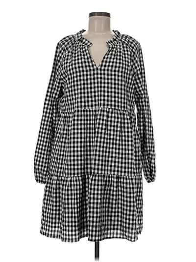 Pre-owned Andree By Unit Casual Dress In Gray