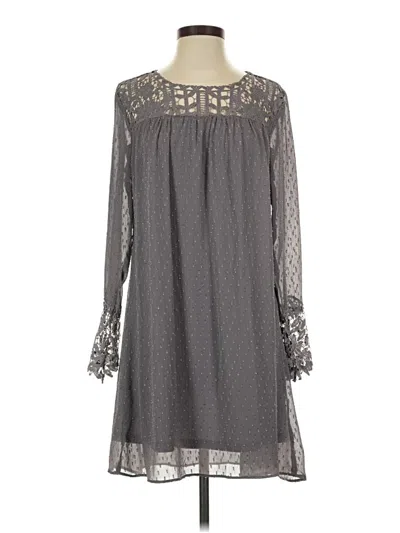 Pre-owned Andree By Unit Casual Dress In Gray