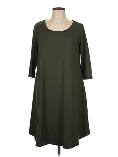 Pre-owned Andree By Unit Casual Dress In Green