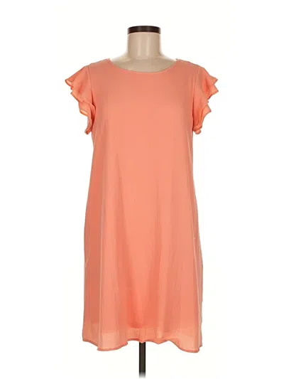 Pre-owned Andree By Unit Casual Dress In Orange