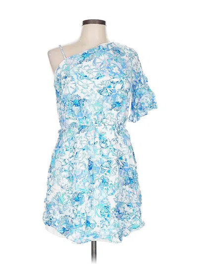 Pre-owned Andree By Unit Cocktail Dress In Blue
