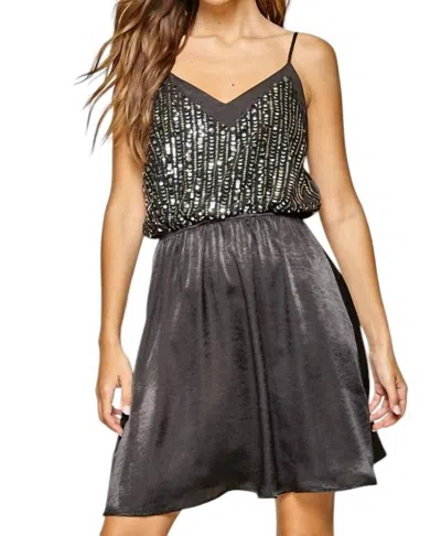Andree By Unit Dazzling Nights Dress In Black