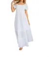 Andree By Unit Easy On Me Maxi Dress In White In White
