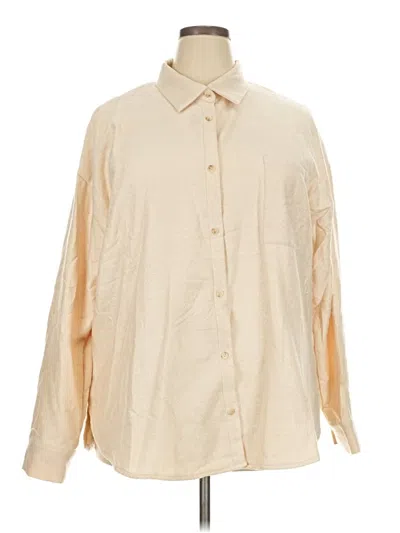 Pre-owned Andree By Unit Fleece Jacket In Ivory