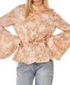 Andree By Unit Happiest Times Blouse In Champagne In White