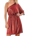 Andree By Unit Have A Ball Dress In Wine In Pink