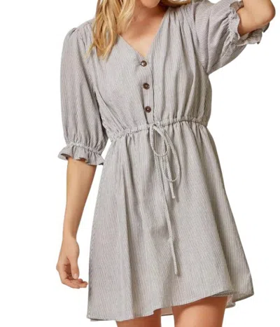 Andree By Unit Just For Fun Dress In Charcoal In Multi