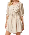 Andree By Unit Just For Fun Dress In Natural In White