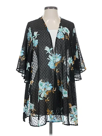 Pre-owned Andree By Unit Kimono In Black