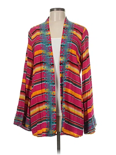 Pre-owned Andree By Unit Kimono In Burgundy