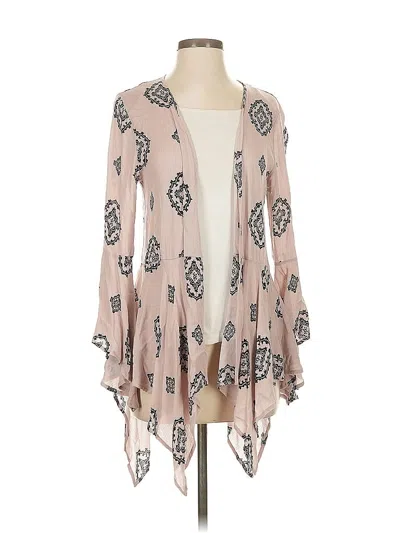Pre-owned Andree By Unit Kimono In Pink