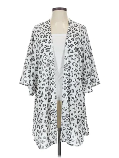 Pre-owned Andree By Unit Kimono In Silver