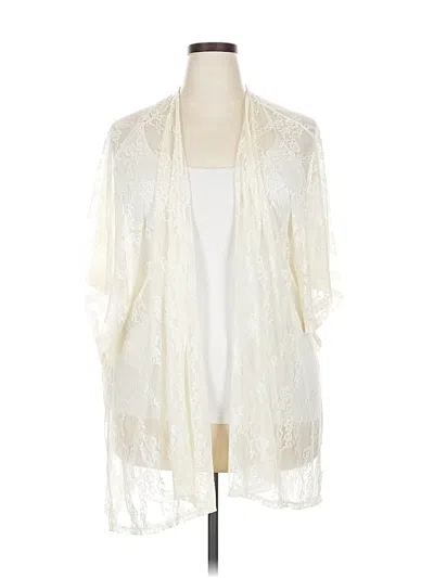 Pre-owned Andree By Unit Kimono In White
