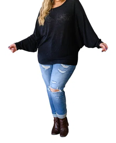 Andree By Unit Lucky Stride Top In Black