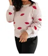 Andree By Unit Luscious Lips Top In White In White