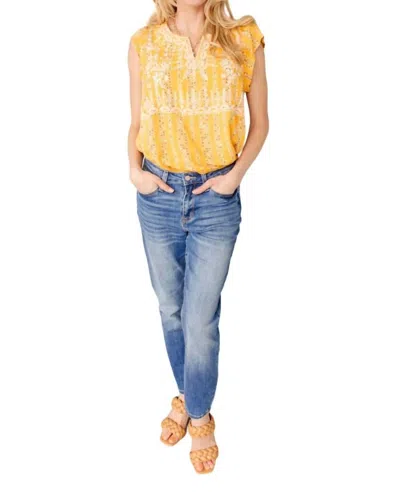 Andree By Unit Mellow Blouse In Yellow