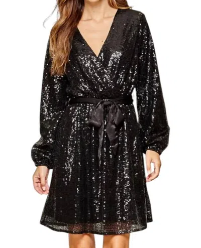 Andree By Unit Midnight Toast Dress In Black