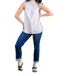 Andree By Unit Photo Opt Sleeveless Blouse In White In White
