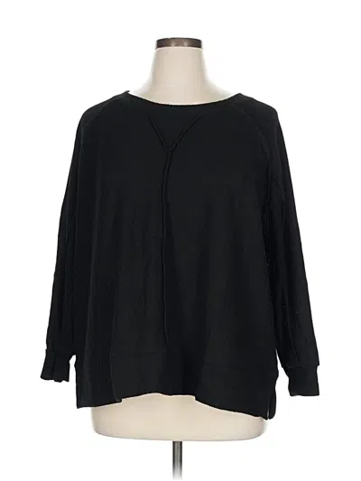 Pre-owned Andree By Unit Pullover Sweater In Black