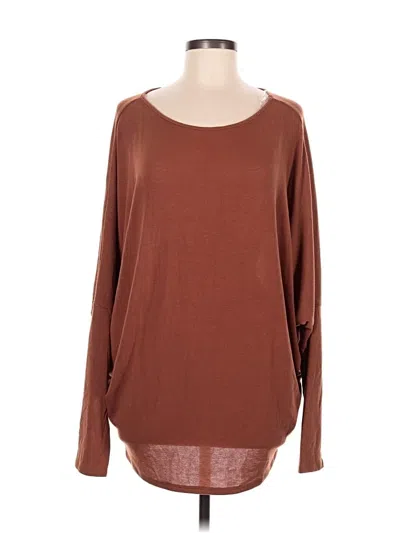 Pre-owned Andree By Unit Pullover Sweater In Brown