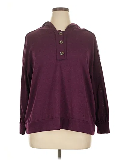 Pre-owned Andree By Unit Pullover Sweater In Burgundy