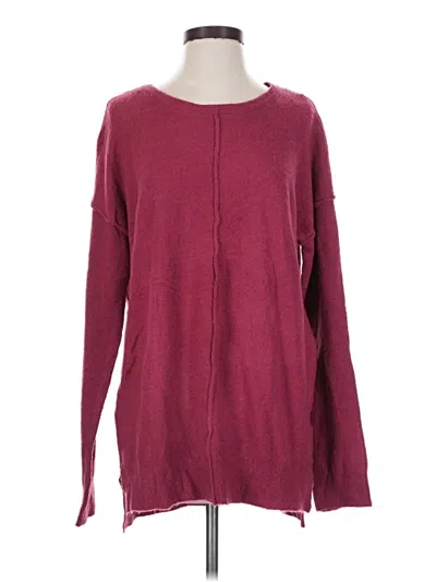 Pre-owned Andree By Unit Pullover Sweater In Burgundy
