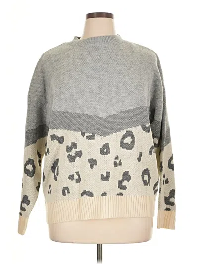 Pre-owned Andree By Unit Pullover Sweater In Gray