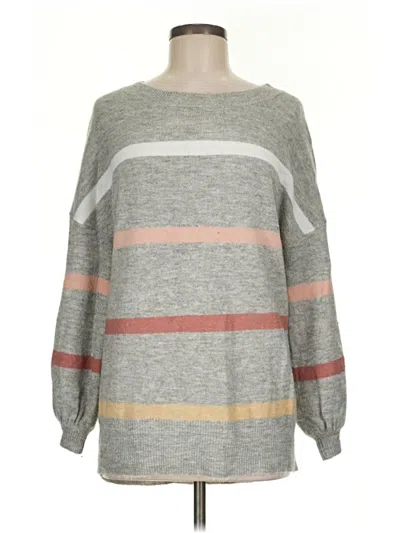Pre-owned Andree By Unit Pullover Sweater In Gray