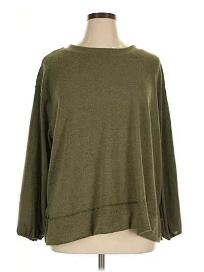 Pre-owned Andree By Unit Pullover Sweater In Green