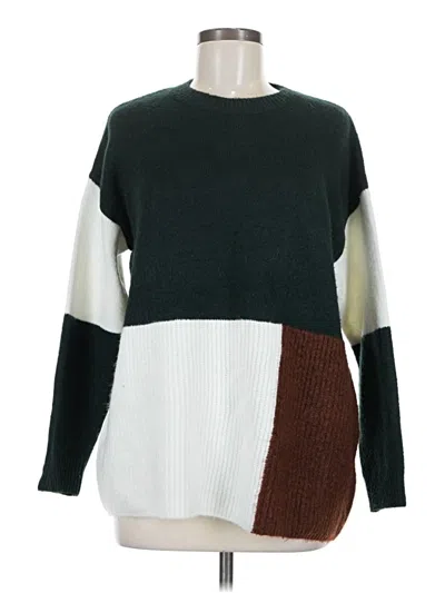 Pre-owned Andree By Unit Pullover Sweater In Green