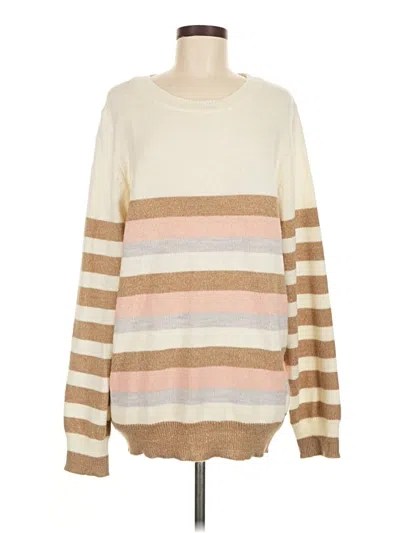 Pre-owned Andree By Unit Pullover Sweater In Ivory