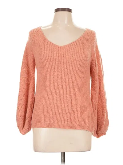 Pre-owned Andree By Unit Pullover Sweater In Orange