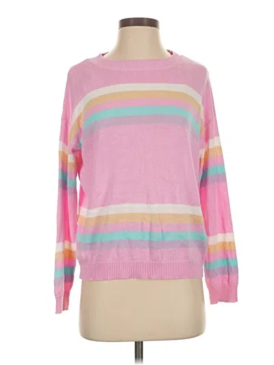Pre-owned Andree By Unit Pullover Sweater In Pink