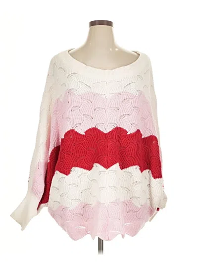 Pre-owned Andree By Unit Pullover Sweater In Pink