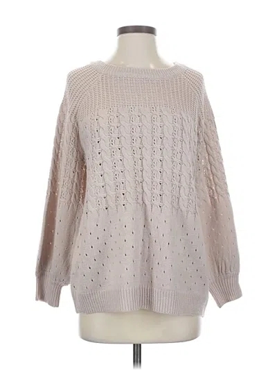 Pre-owned Andree By Unit Pullover Sweater In Tan