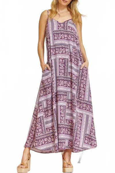 Andree By Unit Reign Maxi Dress In Purple