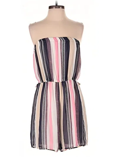 Pre-owned Andree By Unit Romper In Pink