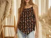 Andree By Unit Shireen Tank In Black In Black