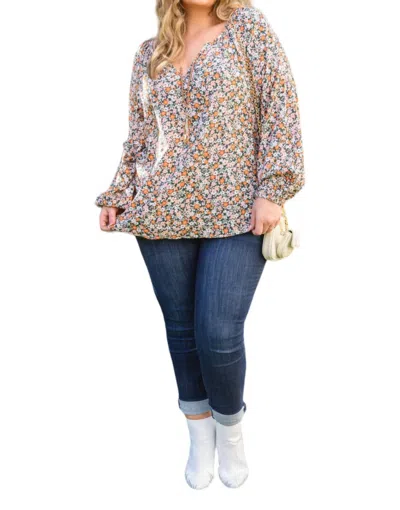 Andree By Unit Sign Of The Floral Times Top In Purple