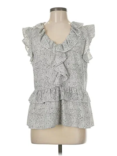Pre-owned Andree By Unit Sleeveless Blouse In Gray