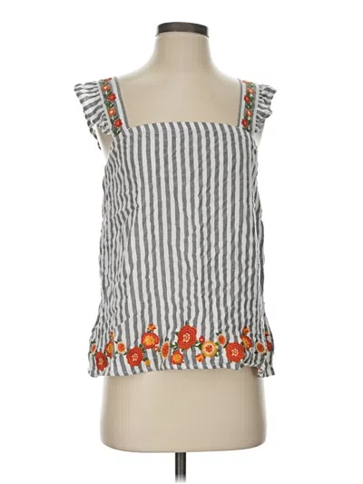 Pre-owned Andree By Unit Sleeveless Blouse In Gray