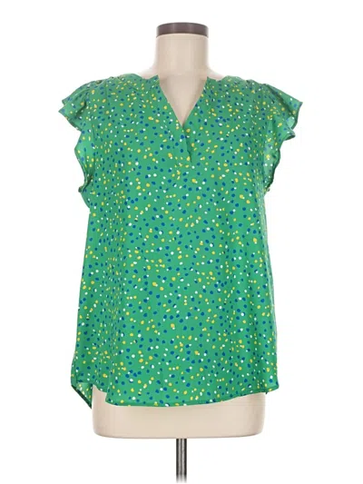 Pre-owned Andree By Unit Sleeveless T-shirt In Green