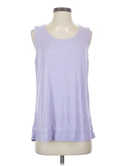 Pre-owned Andree By Unit Sleeveless T-shirt In Purple