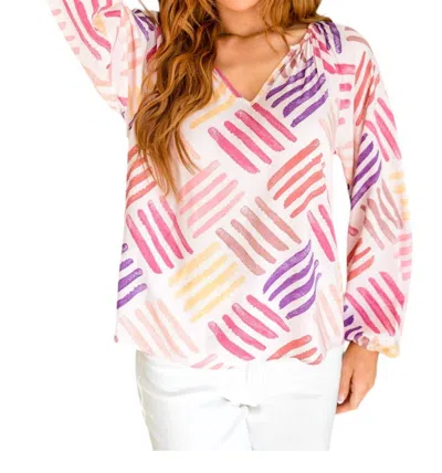 Andree By Unit Stamp Of Happiness Shirt In Pink