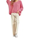 Andree By Unit Such A Steal Sweater In Pink In Pink