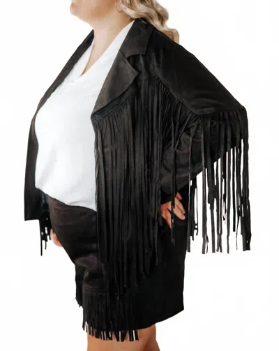 Andree By Unit Take Me To The Concert Jacket - Plus In Black